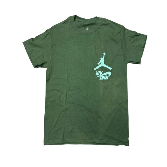 Travis Scott Jordan Cactus Jack Highest T Shirt Olive - Picture 2 of 2